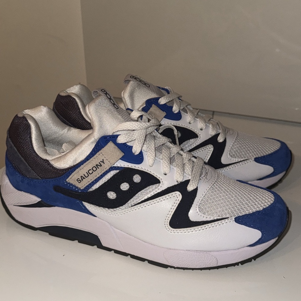 Saucony 5000 Men's Blue and white size 10 (new replacement box) - Picture 4 of 4